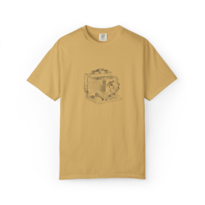 vintage camera sketch t shirt — retro photography graphic tee (us version)